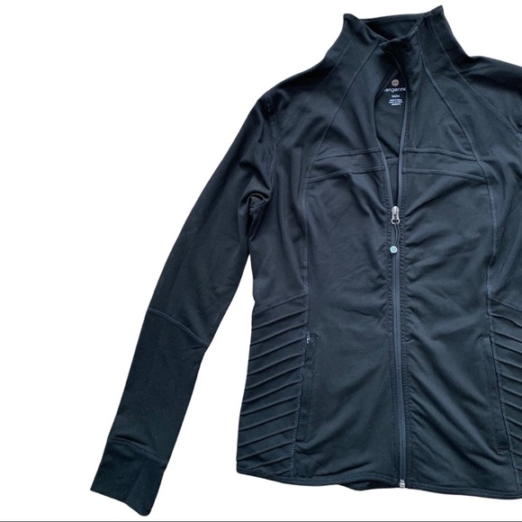 Tangerine Moto Style Active Jacket - Picture 2 of 5